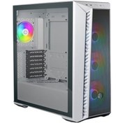 Resim Cooler Master MB520-WGNN-S03 Psu Yok Mesh Panel Beyaz Mid-Tower Kasa 