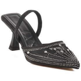 Resim Florin Siyah Kadın Abiye Ayakkabı Çok Renkli 