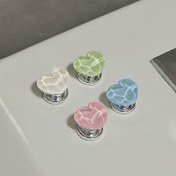 Resim 1 adet Kalp Şeklinde Tuvalet Temizleme Düğmesi - Pastel Renkler (Mint Yeşili, Pembe, Mavi, Bej, ) - Tuvalet Tankları İçin Kolay Kurulum Yedek Parça - Standart Temizleme Valfi ile Uyumlu - Banyo Yenileme Dekorasyonu - Dayanıklı Reçine Yapı, Tuvalet Dekoru ve Aksesuarları, Eğlenceli Tasarım, Toz Kaplama, Ev İyileştirme, Yaratıcı Tasarım, Yüksek Kaliteli Reçine, DIY Tutkunları 