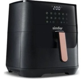 Resim Simfer SK-6704 Air Fry Smart Siyah 8 Lt Dijital 