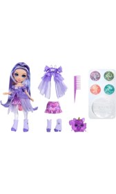 Resim Rainbow High Parıltılar ve Slime Bebekleri Violet Willow 
