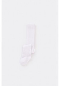 Resim Bibaby Biorganic Basic Külotlu Çorap 68235 Beyaz 001 