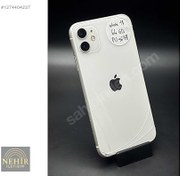 Resim Apple iPhone 11 İkinci El TR | 64 GB | Beyaz İkinci El **NEHİR İLETİŞİMDEN** İPHONE 11 64GB PİL %78 DEĞİŞENSİZ TR 2.EL