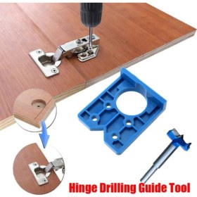 Resim Sourcingasia 35MM Ağaç Işleme Menteşe Delme Kılavuzu Aracı Menteşe Jig Sevıch (Yurt Dışından) 