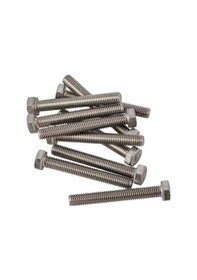 Resim M14X45 Dın933 Civata(Altıgen) 8.8 Beyaz 3 Lü Paket N11.48621 