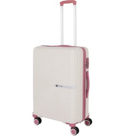 Resim Mçs Üçlü Polipropilen Valiz Seti V374 S21yy1000006-set 00434 Kemik/koyu Pudra Çok Renkli 