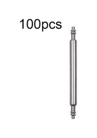 Resim 100 Adet / Takım 304 Paslanmaz Çelik Kayış Biyel Kayış Anahtarı Pabuçları, Özellik: Çift 1.8x19mm 
