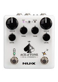Resim Nux Ace Of Tone Dual Overdrive Pedalı 