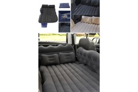 Resim Munico Tüm Araçlara Uyumlu Havalı Yatak Kamp Yatakları Şişme Konforlu Araba Yatak Arka Koltuk Iki Yastık 