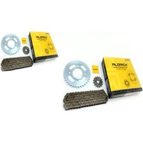 Resim Zincir Dişli Set Oval ( 15T/38T ) ( 428H/118L ) Cg 