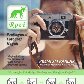 Resim Epson L3210 L3250 L3150 L3151 L3156 L3060 Uyumlu 50 Adet A5 Fotoğraf Kağıdı 