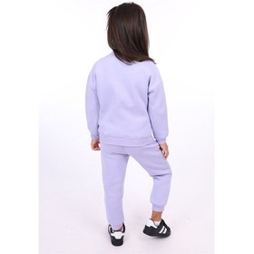 Resim Toontoy Kids Toontoy Kız Çocuk Nakışlı Eşofman Takım Mavi 