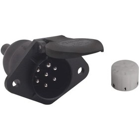 Resim 7li N Tipi Plastik Tır Römork Prizi Terminal ve Konnektörü 