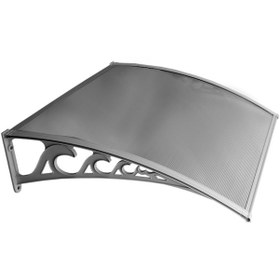 Resim Pratik Sundurma Kapı Pencere Üstü 100x150 Cm Gri 