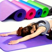 Resim 3mm EVA Yoga Matı - Dayanıklı, Hafif ve Kaymaz Nem Dirençli Ev Sporu & Fitness Antrenmanı İçin Tek Parça Mavi/Mor/Pembe | Çok Amaçlı Pilates ve Yoga Ekipmanı, Egzersiz Ekipmanları,Minimalist Tasarım,Yüksek kaliteli malzeme,Antrenman Aksesuarı 