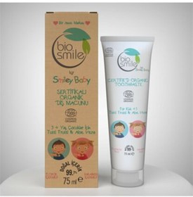 Resim Bio Smile Organik Diş Macunu Tutti Frutti & Aloe Vera +3 Yaş 75 ml 