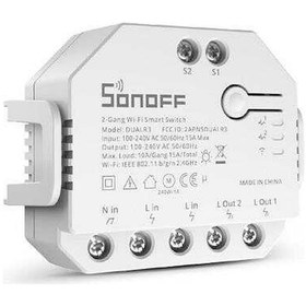 Resim Sonoff Dual R3 Çift Kanallı Akıllı Röle 