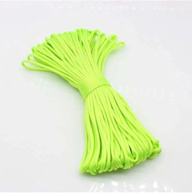 Resim Snapbuy 30m 4mm Paracord Halat - Kamp Ve Yürüyüş İçin El Yapımı Dıy Örgülü İp Yellow 