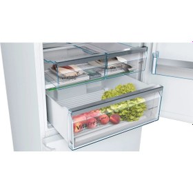 Resim Bosch KGN56AWF0N 559 LT No-Frost Kombi Tipi Buzdolabı Beyaz 
