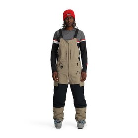 Resim Spyder Terrain Bib Pants Erkek Bej Kayak Pantolonu 