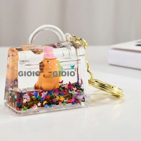 Resim Silver1 Ejderha Kedi Uyan Aslan Servet Kedi Sevimli Anahtarlık Kaplan Küçük Kolye Ejderha Bebek Karikatür Çanta Çekicilik Anahtarlık (Yurt Dışından) 