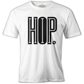 Resim Hip Hop with IO Beyaz Erkek Tshirt 