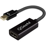 Resim Qgeem QG-HD10 Mini Display Port To HDMI To Dönüştürücü 