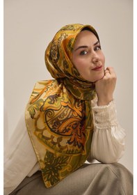 Resim Silk Home Twill İpek Eşarp 11512-21 Haki 
