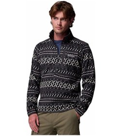 Resim Columbia Erkek Outdoor Çeyrek Fermuarlı Polar Üst 2097741012 Siyah Siyah 