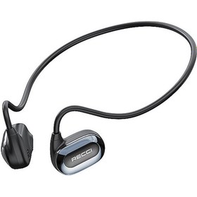 Resim Recci Hi-fi Hd Ses Kaliteli Hava Iletimi Kulak Üstü Bluetooth Kulaklık Rep-w63 Phantom Serisi-siyah 