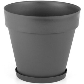 Resim Serinova YS05 Yalı Saksı, Antrasit Dekoratif Saksı 
