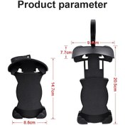 Resim Motosiklet Güneşlik Yağmur Geçirmez Cep Telefonu Tutucusu, Şekil: Gidon Tutucu Ücretsiz Diğer 