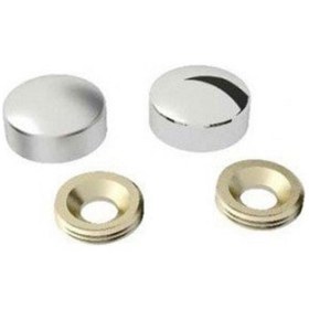 Resim merveuras Krom Vida Kapama Tapası 20 Mm (50 Adet) 
