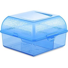 Resim Titiz Plastik Beslenme Kabı Öğrenci Beslenme Kutusu N11.739 