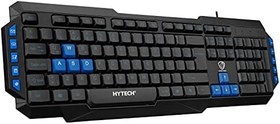 Resim Hytech HYK-46 GAMY Siyah USB Mavi Tuşlu Q Gaming Oyuncu Klavyesi 