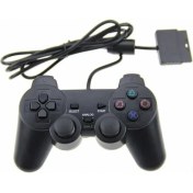 Resim Kepang Sony Ps2 Playstation2 Için Siyah Kablolu Denetleyici Oyun Kumandaları Çift Şok Konsolu Video Oyunu Joystick Oyun Kumandaları Uzun Kablo Joypad Dropship (Yurt Dışından) 