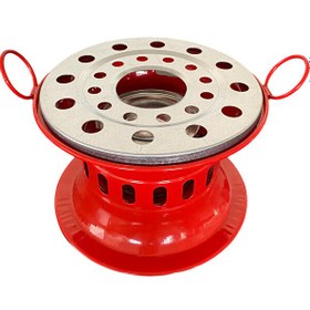 Resim Argeus Kırmızı Jel Yakıtlı Osmanlı Ocağı 