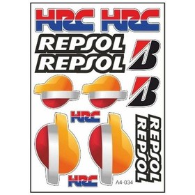 Resim A4 Sticker 034 Tek Paket Çoklu Sticker Çok Renkli 