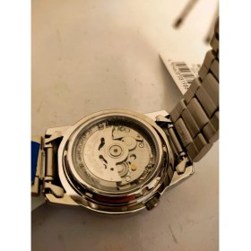 Resim Seiko 5 Japan SNKE51J1 Otomatik Çelik Gri Lacivert Kadran 39 mm Erkek Kol Saati 