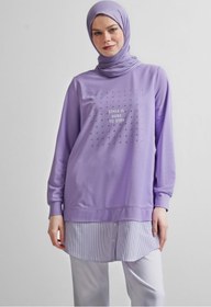 Resim Alvina TAŞLI EŞOFMAN TUNİK 45442 