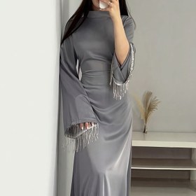 Resim Tüll Detaylı, Uzun Kollu, Düz Renk, Frinjli Etek, Orta Boy, Polyester, Bahar/Yaz/Sonbahar Kadın Modası 