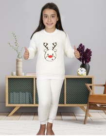 Resim ASEL PİJAMALARI Çocuk Peluş Pijama Takımı 