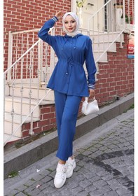 Resim Misskayle Ribana Detaylı Takım İndigo I Ndigo 