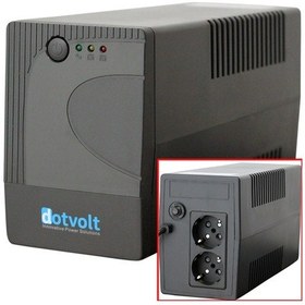 Resim Dotvolt Volt LN 650 VA Line Interactive UPS Güç Kaynağı 