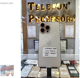 Resim Apple iPhone 14 Pro Max İkinci El TR | 128 GB | Altın 