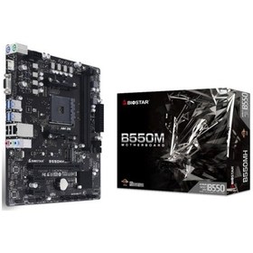 Resim Biostar B550MH 64 GB DDR4 4933 Mhz OC S+V+GL AM4 ATX Anakart 