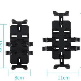 Resim Zszh Motosiklet Çok Fonksiyonlu Ayarlanabilir Cep Telefonu Tutucu (Yurt Dışından) 