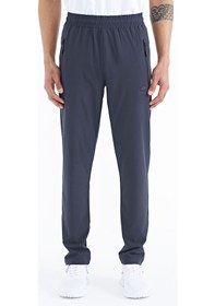 Resim Tommy Life Antrasit Erkek Fermuarlı Üç Cepli Standart Kalıp Klasik Paça Eşofman Alt-84768 01 001 