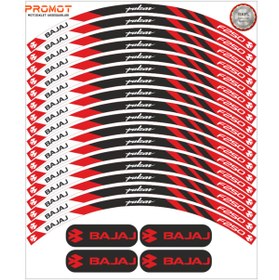 Resim PROMOT BAJAJ PULSAR F250 UYUMLU JANT ŞERİDİ Motosiklet Aksesuar Jant Sticker 3 