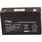 Resim Ttec Smoby Quad Rally Akülü Motor Için Uyumlu - Akü 6v 12ah - 6 Volt 12 Amper Kuru Tip Akü Batarya Pili 
